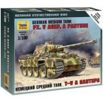 Zvezda Wargames WWII tank 6196 Pz.V Ausf. A Panther 1:100 – Hledejceny.cz