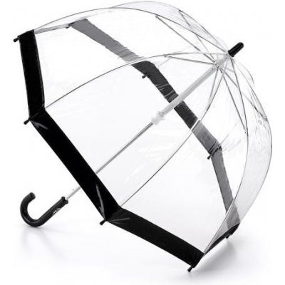 Fulton dětský průhledný holový deštník Funbrella 2 BLACK C603