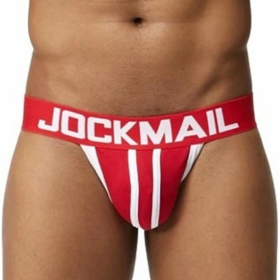 JOCKMAIL 2STRIPES Bavlněné jocksy