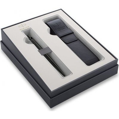 Parker 1502/1550379 Jotter XL Monochrome Black BT sada tužky v kazetě s pouzdrem – Zboží Mobilmania