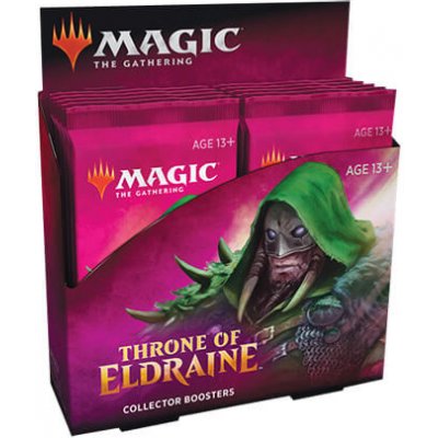 Wizards of the Coast Magic The Gathering: Throne of Eldraine Collector Booster Box – Zboží Mobilmania