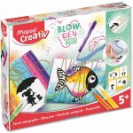 Maped Sada Creativ Blowpen String´Art Foukací pero 6 barev – Zboží Dáma