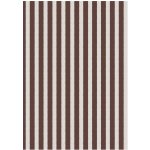 Ib Laursen Balicí papír Brown Stripes – 5 m, hnědá barva, papír – Zboží Dáma