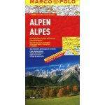 Alpy Alpen Alpes Alpi Alps 1:800 000 – Hledejceny.cz