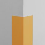 VMBal Plastová ochrana rohu LUX - MEDOVÁ - 50 x 50 mm x 1 m - standard – Zboží Mobilmania
