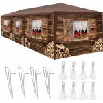 tectake 405959 pavilon almchalet s odnímatelnými bočními díly - 9 m – Zboží Dáma
