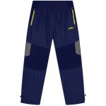 Kugo chlapecké kalhoty outdoorové G9656 modrá černá – Zboží Mobilmania