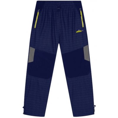 Kugo chlapecké kalhoty outdoorové G9656 modrá černá – Zboží Mobilmania