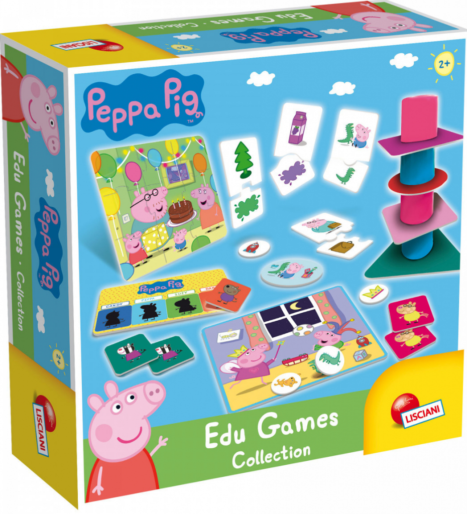 Piatnik Balíček her Peppa Pig Moje první sbírka vzdělávacích her