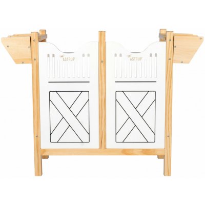 Dřevěná stáj pro 4 koníky By Astrup Stable For 4 Hobby Horses – Sleviste.cz
