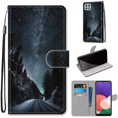 Pouzdro Trendy Cross case Noční obloha – Samsung Galaxy A22 5G – Zboží Mobilmania