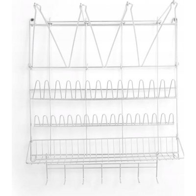 Hendi Nástěnná police nejen na plnící sáčky, 500x360x(H)560mm – Zboží Mobilmania