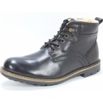 Pánská kožená zimní zateplená obuv PZ 1059-49 s membránou černá – Zbozi.Blesk.cz