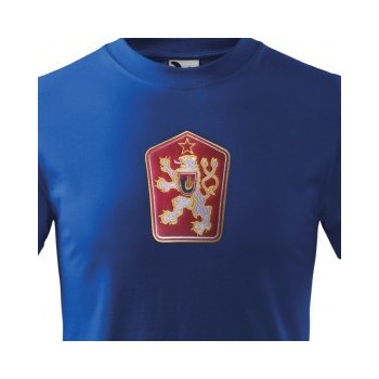 Retro tričko ČSSR modré