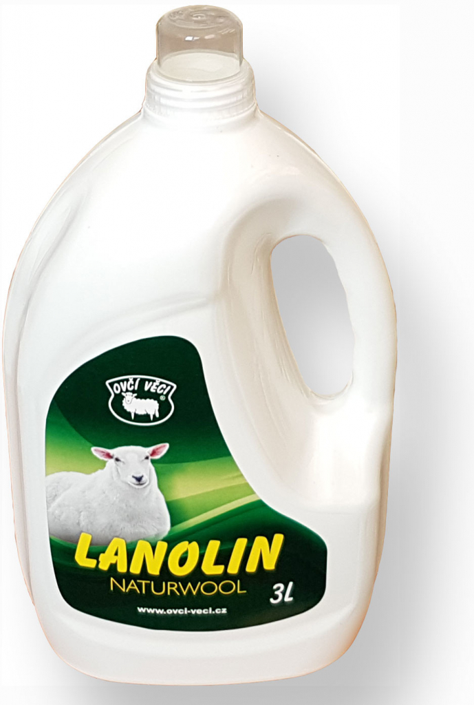 Lanolin na praní ovčí věci 3 l