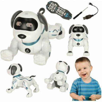 RobotDog Pes na dálkové ovládání modrý RCobchod RC_312078 – Zboží Dáma
