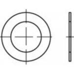 lícované podložky 63 mm 80 mm ocel 100 ks TOOLCRAFT 135681 – Hledejceny.cz