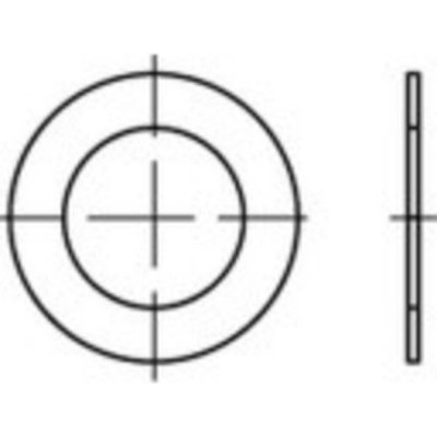 lícované podložky 63 mm 80 mm ocel 100 ks TOOLCRAFT 135681 – Hledejceny.cz