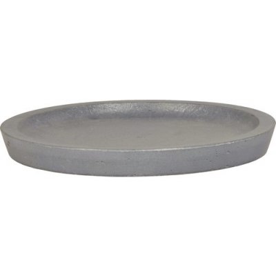 Lafiora Podmiska umělý kámen Ø 25 cm tmavě šedá – Zboží Mobilmania