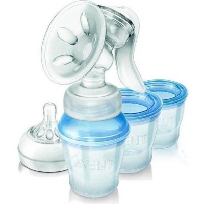 Philips Avent manuální NATURAL VIA pohárky 180 ml – Sleviste.cz