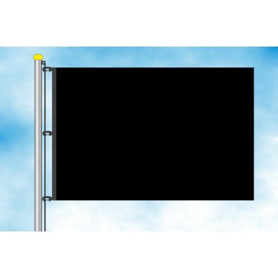 LIBEA, s.r.o. Smuteční vlajka Rozměr: 60x90 cm, Uchycení: Karabiny – Sleviste.cz