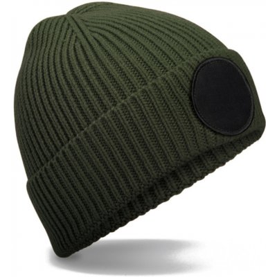 Beechfield čepice B 332R olive green Olivová/černá – Zboží Mobilmania