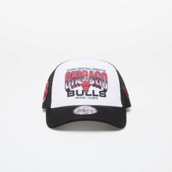 New Era Chicago Bulls NBA Team Colour 9FORTY E-Frame Trucker Cap Black/ Front Door Red