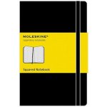 Moleskine Zápisník L tvrdé desky černý čtverečkovaný A5 120 listů – Sleviste.cz