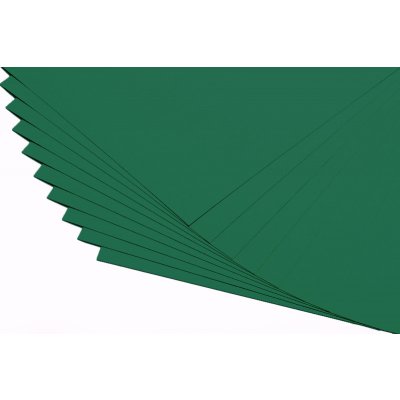 Barevné papíry smaragdově zelené 20 listů A4 130g – Zboží Dáma