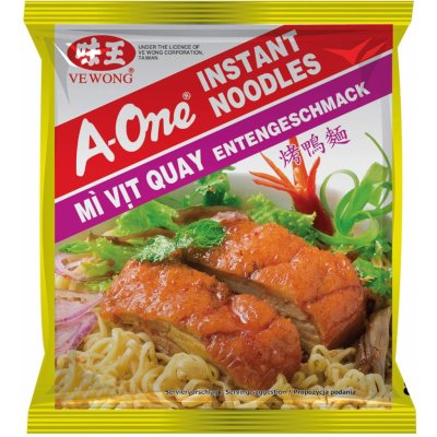 A One instantní nudlová polévka s kachní příchutí 85 g – Zboží Dáma