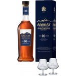 Ararat 10Y Akhatamar 40% 0,7 l (dárkové balení 2 sklenice) – Zboží Dáma