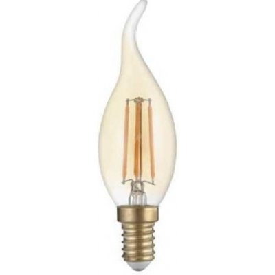 LED21 LED žárovka 4W COB Filament Golden Glass flame E14 400lm ULTRA TEPLÁ