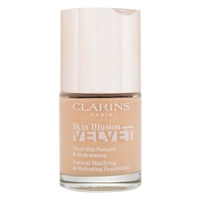 Clarins Skin Illusion Velvet Tekutý make-up s matným finišem s vyživujícím účinkem 105.5W 30 ml