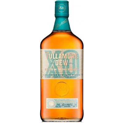 Tullamore Dew XO Caribbean Rum Cask Finish 43% 1 l (holá láhev)