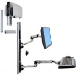 Ergotron LX Wall Mount System, systém ů na zeď, monitor all in one, klávesnice, myš 45-247-026 – Hledejceny.cz