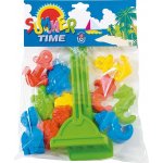 Androni Giocattoli Tvořítka na písek 10 ks mořský svět + lopatky a hrabičky – Zboží Dáma