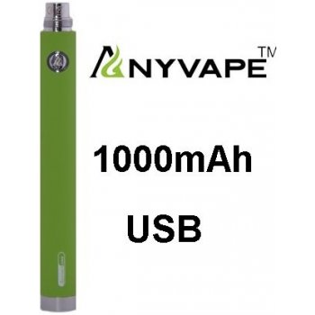 EVOD Anyvape s USB zelená 1000mAh