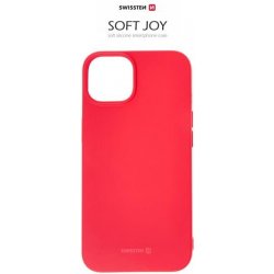 Swissten Soft Joy pro APPLE IPHONE 14 ČERVENÉ 34500265