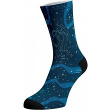 Walkee barevné ponožky Znamení zvěrokruhu Vodnář Modrá