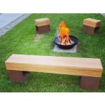 Bohemit Mr. Weasley hnědá / dub 140 cm set – Zboží Mobilmania