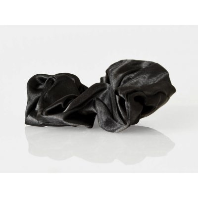 XPOSE® Gumička do vlasů - černá, Satén – Zboží Dáma