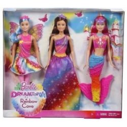 Recenze Mattel Barbie Dreamtopia 3 dílný dárkový set - Heureka.cz