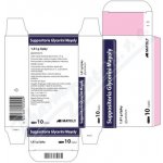 SUPPOSITORIA GLYCERINI LÉČIVA RCT 1,81G SUP 10 – Zboží Mobilmania