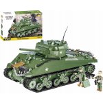 COBI 2570 World War II Americký střední tank Sherman M4A3 – Zboží Dáma