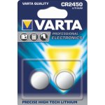 Varta CR2450 2ks 6450101402 – Zboží Živě