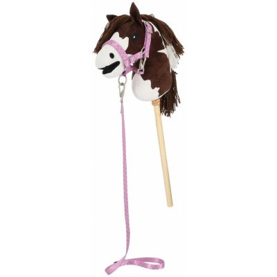 Ohlávka s vodítkem QHP Hobby Horse cheery pink – Hledejceny.cz