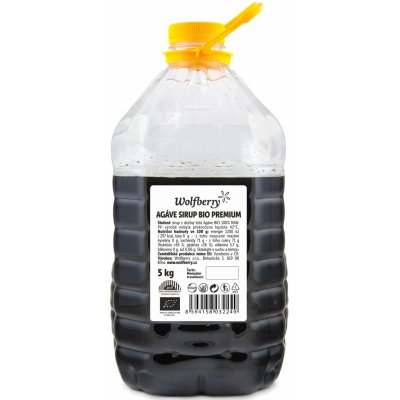 Wolfberry Agáve sirup dark Premium 5000 g