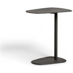 Diphano Hliníkový odkládací stolek Ellips Easy-Fit, 48x34x42cm, rám hliník šedočerná (lava), deska hliník šedočerná (lava) – Hledejceny.cz