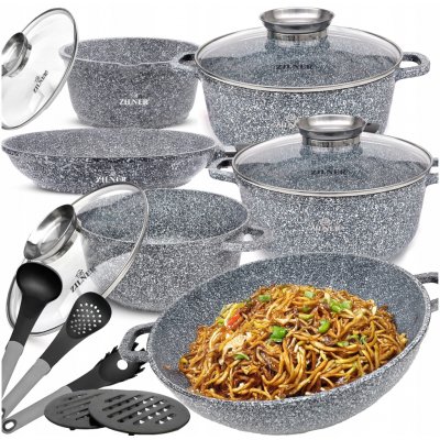 Zilner Sada hrnců HRNCE hliníkové 17 ks – Zbozi.Blesk.cz