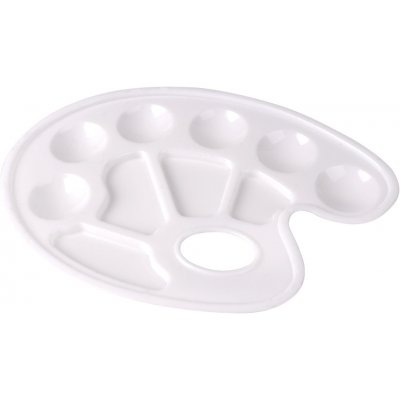 Plastová paleta na míchání barev COOL BY VICTORIA – 10 misek 22 × 16,5 cm – Hledejceny.cz